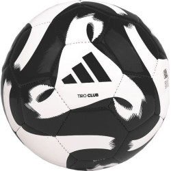 М'яч футбольний Adidas Tiro Club HT2430 розмір 3, чорно-білий