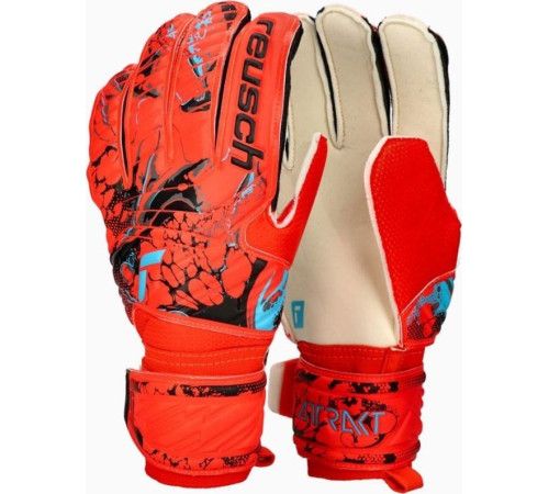 Рукавички воротарські Reusch Attrakt Solid M Senior 53 70 515 3334 р.8, червоні Рукавички воротарські Reusch Attrakt Solid M Senior 53 70 515 3334 р.8, червоні
