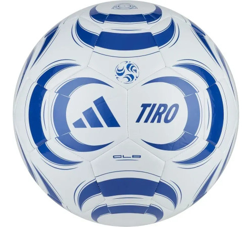 Футбольний м'яч Adidas TIRO Club KF8846, розмір 5, синьо-білий
