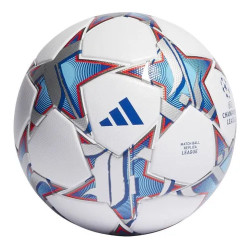 М'яч футбольний Adidas Finale League розмір 4, біло-синій