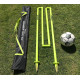 Ворота футбольні QUICKPLAY Kickabout 240 х 150 см, жовті