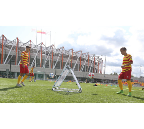 Сітка тренувальна для футболу Yakimasport 110 х 110 см, біла