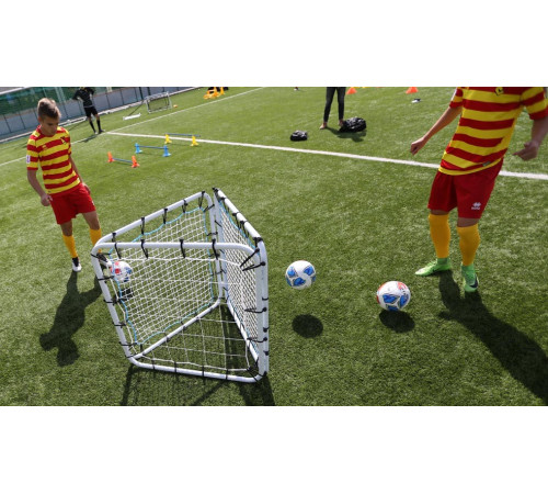 Сітка тренувальна для футболу Yakimasport 110 х 110 см, біла