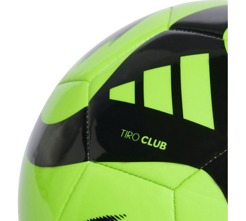 М'яч футбольний Adidas Tiro Club HZ4167 розмір 5, зелено-чорний М'яч футбольний Adidas Tiro Club HZ4167 розмір 5, зелено-чорний