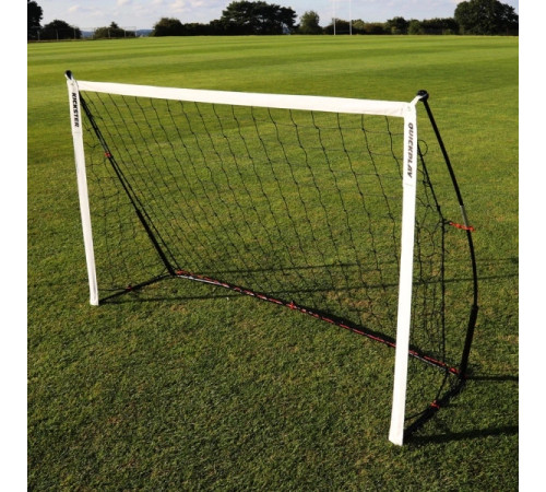 Ворота футбольні Quickplay Kickster 240×150 см, чорно-білі