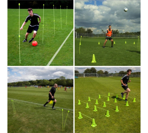 Тренувальний набір QUICKPLAY PRO SPEED + AGILITY (35 шт.) Тренувальний набір QUICKPLAY PRO SPEED + AGILITY (35 шт.)
