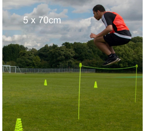 Тренувальний набір QUICKPLAY PRO SPEED + AGILITY (35 шт.) Тренувальний набір QUICKPLAY PRO SPEED + AGILITY (35 шт.)
