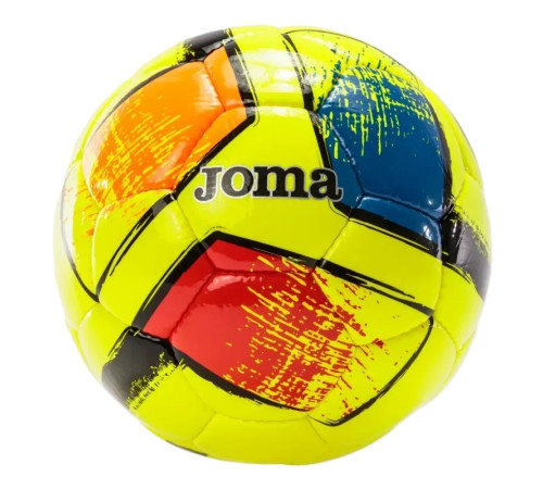 М'яч футбольний Joma DALI II розмір 5, жовто-червоний