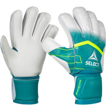 Рукавички воротарські Select Goalkeeper Gloves 04 Protection v26 розмір 7 (17 см), біло-бірюзові