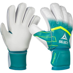 Рукавички воротарські Select Goalkeeper Gloves 04 Protection v26 розмір 7 (17 см), біло-бірюзові