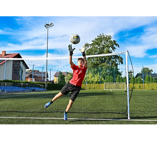 Ворота футбольні Yakimasport Flex 500 х 200 см, білі Ворота футбольні Yakimasport Flex 500 х 200 см, білі