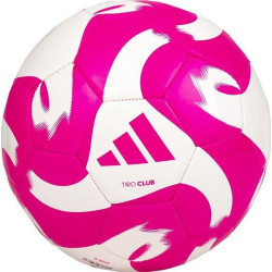 М'яч футбольний Adidas Tiro Club HZ6913 розмір 3, біло-рожевий