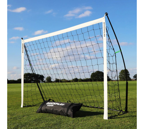 Ворота футбольні Quickplay Kickster 150 х 100 см чорно-білі