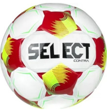М'яч футбольний Select FB Contra v26 розмір 4, біло-червоний