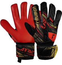 Рукавички воротарські Reusch Attrakt Solid 5570515 7075 р.8, червоно-чорні