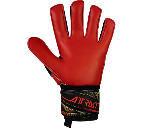 Рукавички воротарські Reusch Attrakt Solid 5570515 7075 р.8, червоно-чорні Рукавички воротарські Reusch Attrakt Solid 5570515 7075 р.8, червоно-чорні