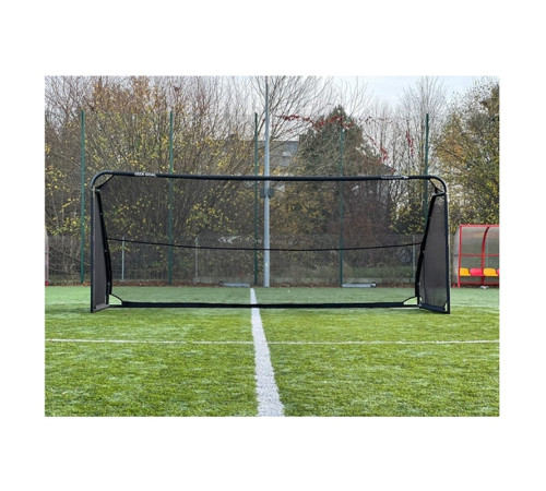 Ворота футбольні Yakimasport GIZA 100748 500 х 200 см, чорні