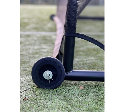 Ворота футбольні Yakimasport GIZA 100748 500 х 200 см, чорні