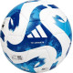 М'яч футбольний Adidas Tiro League HT2429 розмір 5, біло-синій