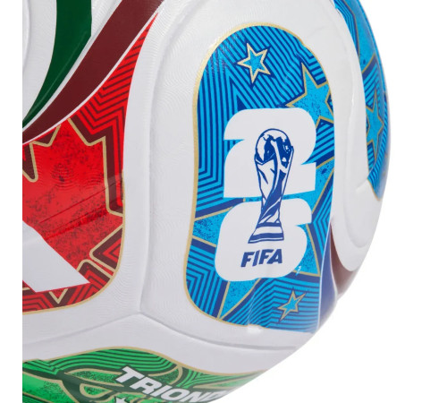 Футбольний м'яч ADIDAS WORLD CUP LEAGUE Ball 2026 розмір 5, біло-червоний