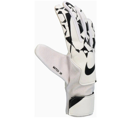 Воротарські рукавиці Nike NK GK MATCH JR - HO24 розмір 7 (19,6 см), чорно-білий