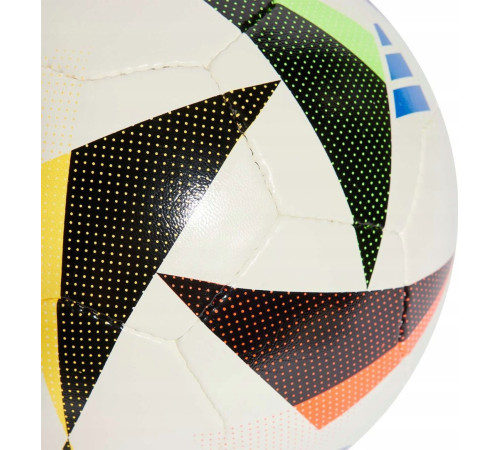 М'яч футбольний Adidas Euro24 Pro TRN Fussballliebe IN9377 розмір 4, чорно-білий М'яч футбольний Adidas Euro24 Pro TRN Fussballliebe IN9377 розмір 4, чорно-білий
