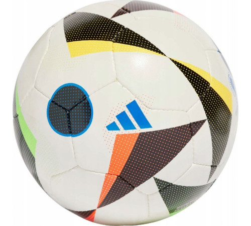 М'яч футбольний Adidas Euro24 Pro TRN Fussballliebe IN9377 розмір 4, чорно-білий М'яч футбольний Adidas Euro24 Pro TRN Fussballliebe IN9377 розмір 4, чорно-білий