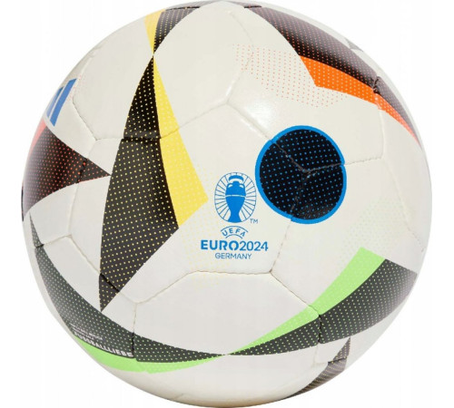 М'яч футбольний Adidas Euro24 Pro TRN Fussballliebe IN9377 розмір 4, чорно-білий М'яч футбольний Adidas Euro24 Pro TRN Fussballliebe IN9377 розмір 4, чорно-білий