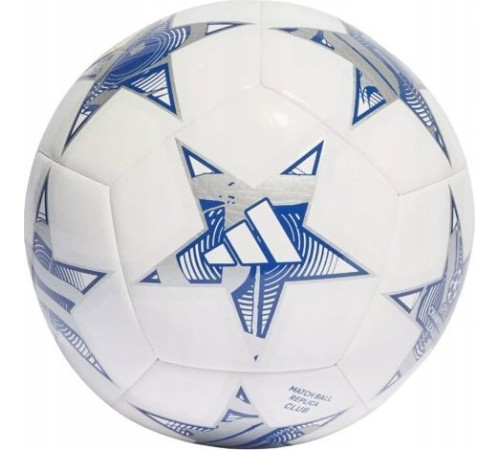 М'яч футбольний Adidas Finale Club TRN IA0945 розмір 5, біло-синій