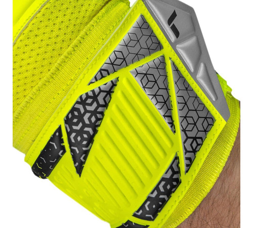 Рукавички воротарські Reusch Attrakt Solid 5570515 2014 р.7,5, жовто-чорні