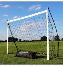 Футбольні ворота QUICKPLAY Kickster 150 х 100 см, чорно-білі