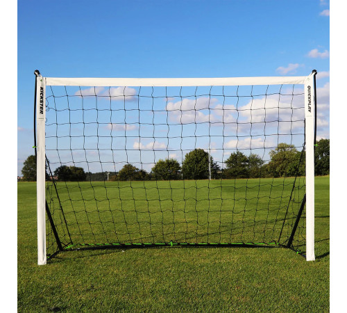 Футбольні ворота QUICKPLAY Kickster 150 х 100 см, чорно-білі