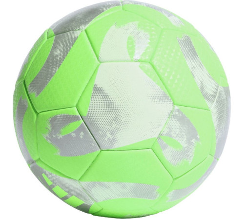 М'яч футбольний Adidas TIRO League HZ1296 розмір 5, зелено-сірий М'яч футбольний Adidas TIRO League HZ1296 розмір 5, зелено-сірий
