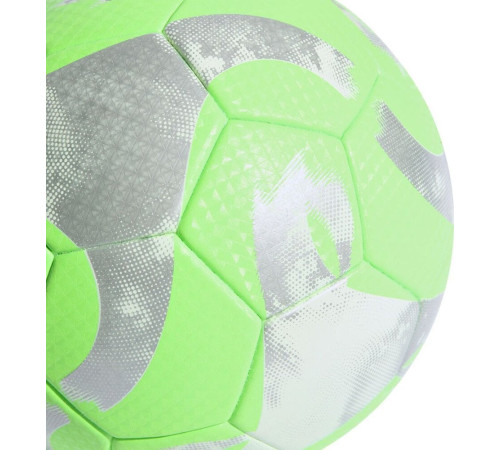 М'яч футбольний Adidas TIRO League HZ1296 розмір 5, зелено-сірий М'яч футбольний Adidas TIRO League HZ1296 розмір 5, зелено-сірий