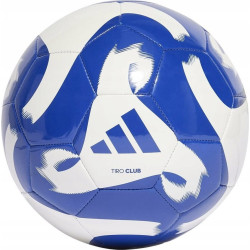 М'яч футбольний Adidas Tiro Club HZ4168 розмір 5, біло-синій