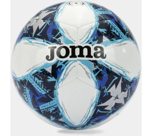 М'яч футбольний Joma CHALLENGE III розмір 5, біло-синій