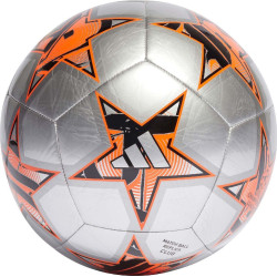 М'яч футбольний Adidas Finale Club IA0950 розмір 5, сіро-помаранчевий