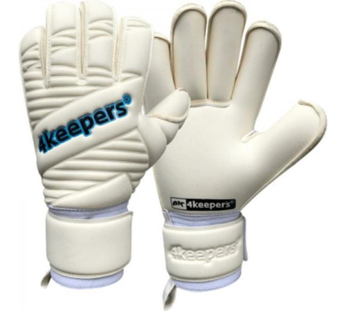 Рукавички воротарські 4Keepers Retro IV RF S812909 р. 10,5, білі