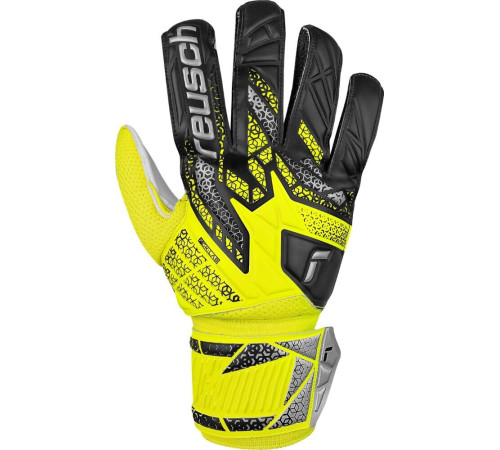 Рукавички воротарські Reusch Attrakt Solid 5570515 2014 р.8,5, жовто-чорні