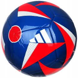Футбольний м'яч Adidas Fussballliebe Euro 2024 Club розмір 5, синьо-червоний