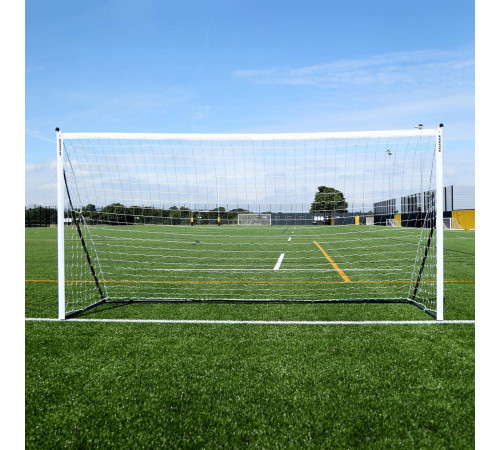 Футбольні ворота QUICKPLAY Kickster Elite 300 х 200 см, чорно-білі