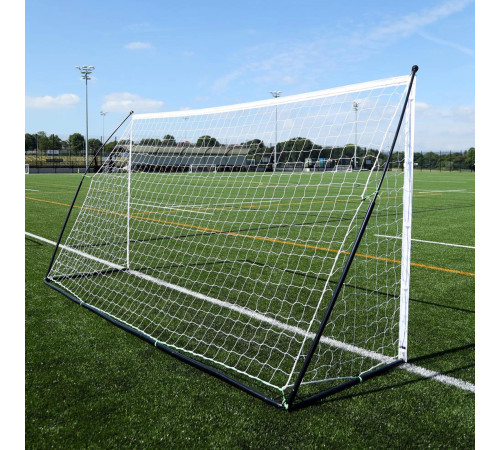Футбольні ворота QUICKPLAY Kickster Elite 300 х 200 см, чорно-білі