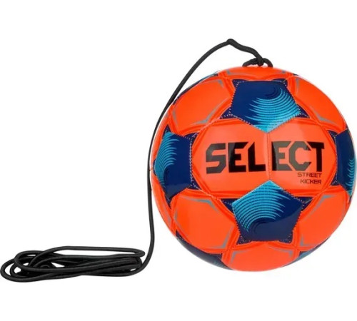 М'яч футбольний Select FB Street Kicker v26 розмір 4, оранжево-синій