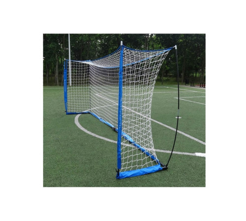 Ворота футбольні Yakimasport UNI 500 x 200 см, біло-сині