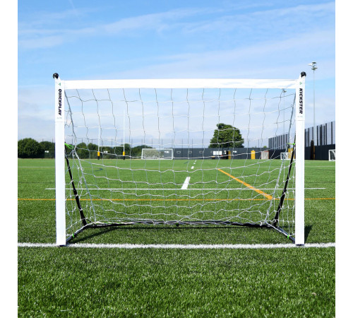 Ворота футбольні QUICKPLAY Kickster Elite 150 х 100 см,чорно-білі