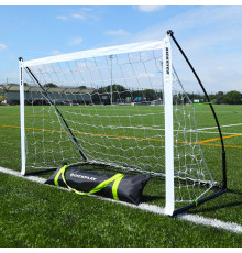 Ворота футбольні QUICKPLAY Kickster Elite 150 х 100 см,чорно-білі