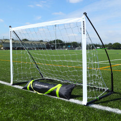 Ворота футбольні QUICKPLAY Kickster Elite 150 х 100 см,чорно-білі