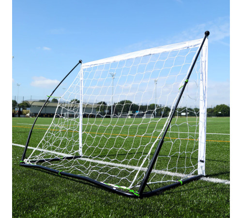 Ворота футбольні QUICKPLAY Kickster Elite 150 х 100 см,чорно-білі