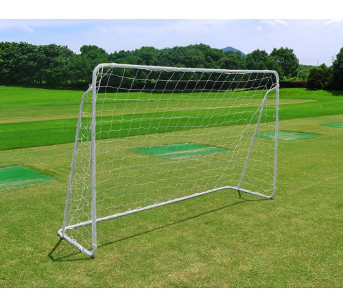 Ворота футбольні Enero Goal 215 x 152 x 76 см, біло-сині