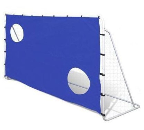 Ворота футбольні Enero Goal 215 x 152 x 76 см, біло-сині